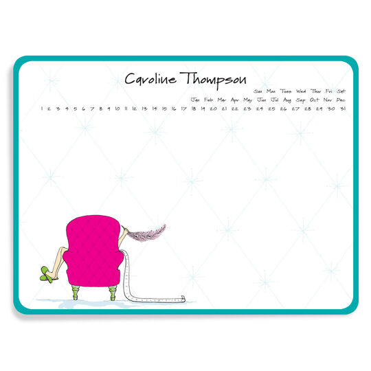 Shopping Girl Mousepad Pad